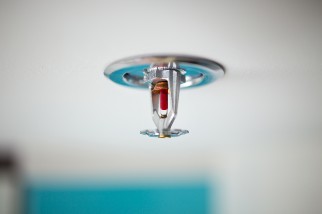 Sprinkler and smoke detector