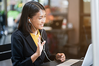 Asian-safety-professionals-conducting-virtual-job-interview