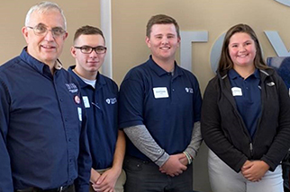 Thiel College ASSP student section members